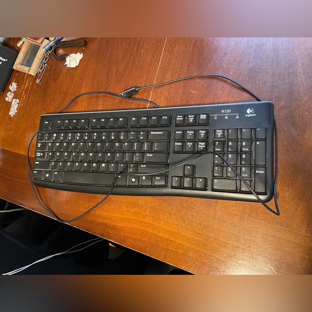 Logitech plug in keyboard for PC